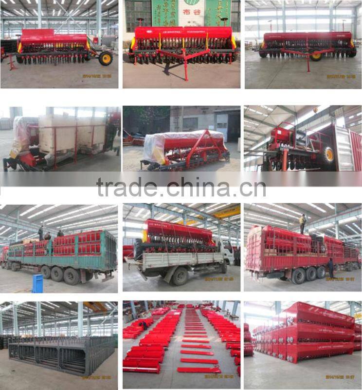 Tractor Trailing Grain Fertilzier Lucerne Seeder