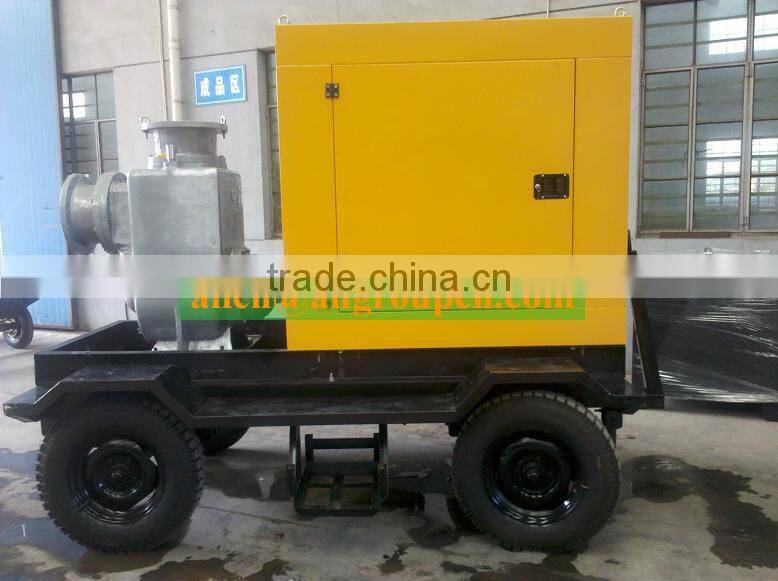 Centrifugal Self Priming Trailer Mounted Sewage Pump