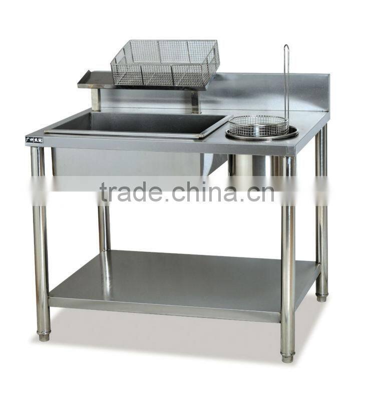 Electric powder breading table (GU-1200)0086-13580546328