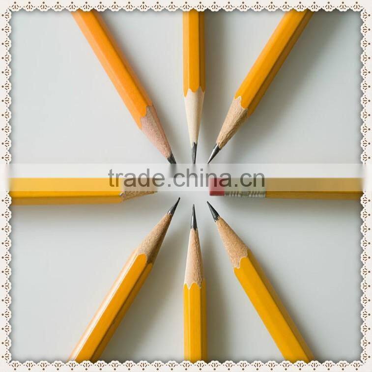 Hexagonal wooden pencil