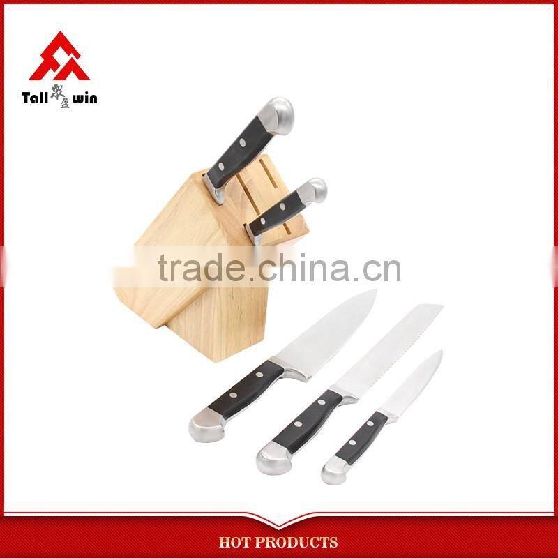 for Kitchen using Stainless Steel Knife set , plastic handle, cutting knife