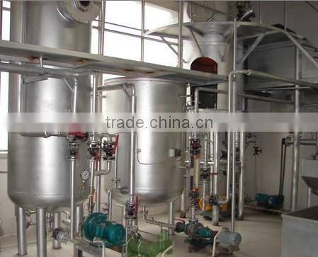 Easy operation crude soybean oil refinery