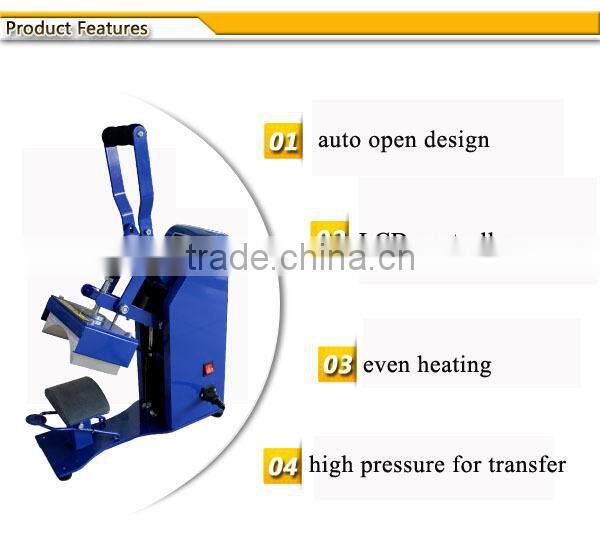 Trade Assurance Hydraulic Hot For Sale in Pakistan Cap Heat Transfer Press Machine