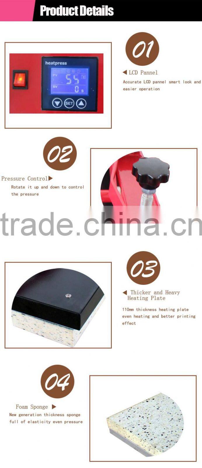 Auplex large cotton t shirt clothes label jersey logo sublimation printing machine