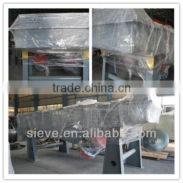 super white limestone powder sieve machine, Gaofu good sales separator, linear vibrating sorting machine
