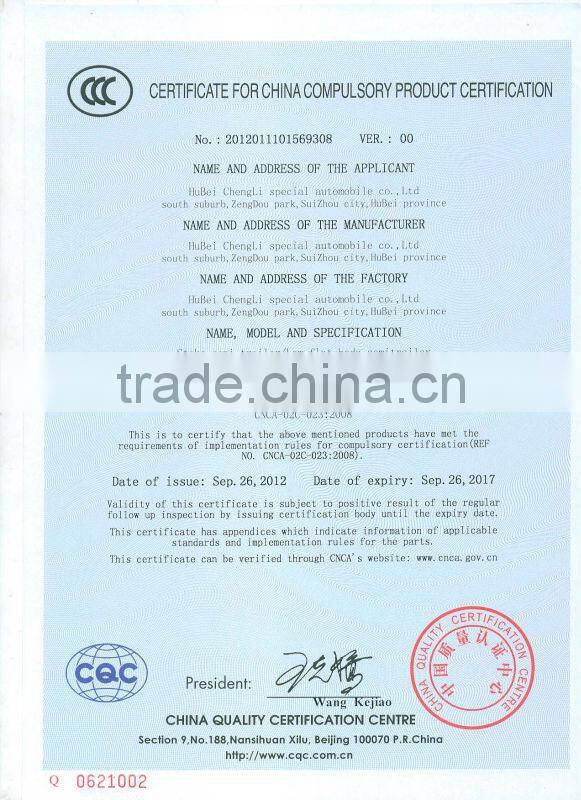 3 Axles Heavy Duty Flatbed Semi Trailer 50Ton with Front Sideboard