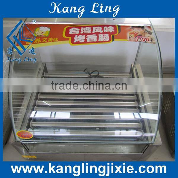 commercial hot sale hot dog roller machine