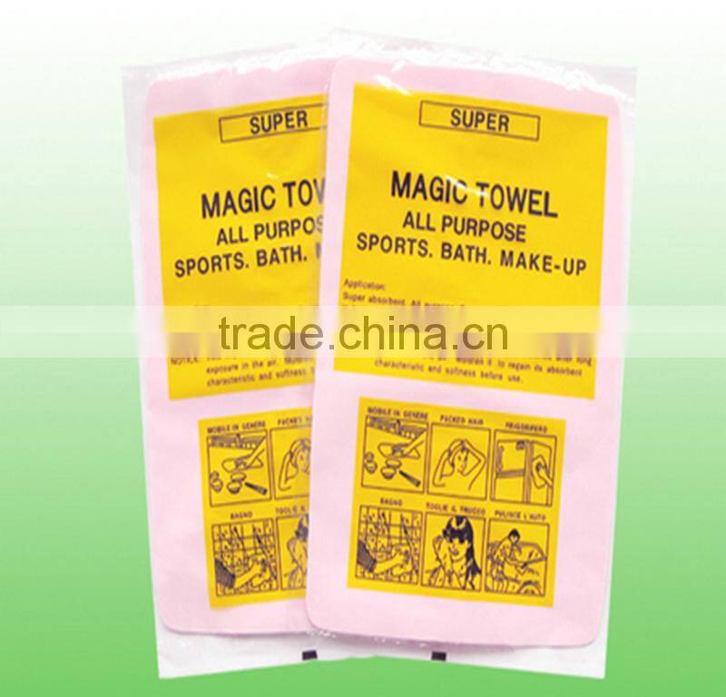 PVA material, super dry hair,quick dry towel, PVA towel, super water absorbent towel,magic towel