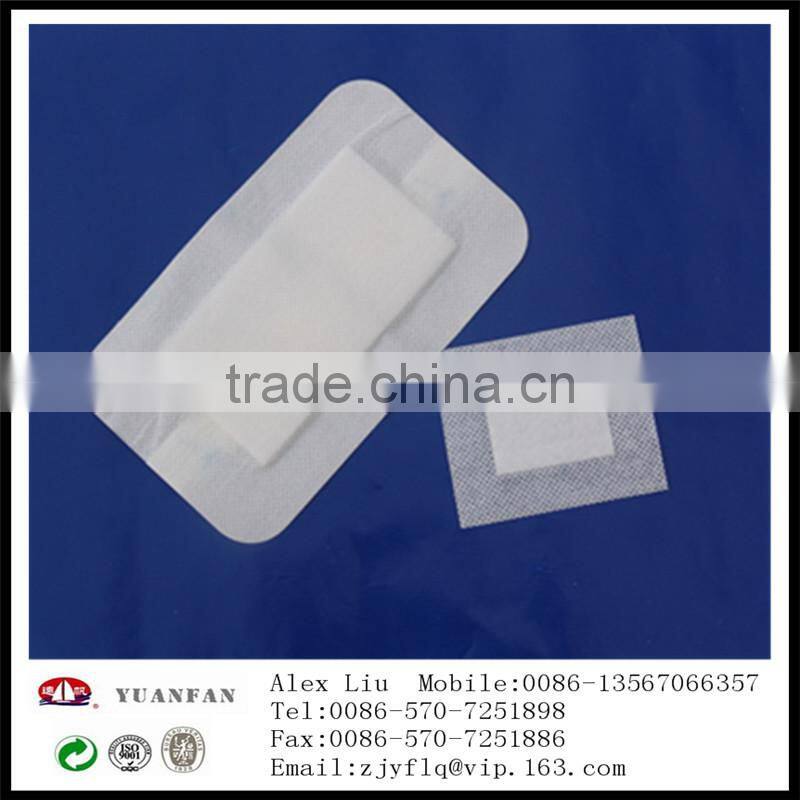 The hospital infusion Non-woven tape used to stop the bleeding