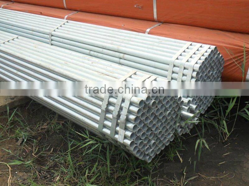 galvanized water project steel pipe