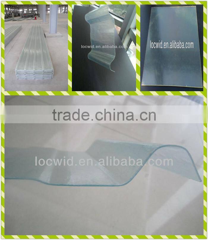 FRP sheet for skylight roofing