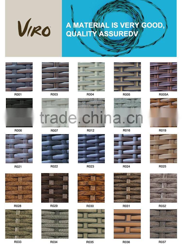 Sailing Outdoor Furniture Waterproof PE Wicker Outdoor Pet Bed - Coffee Bean Brown