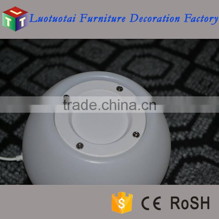 Wireless/rechargeable battery operated multicolor change lighted up led ball