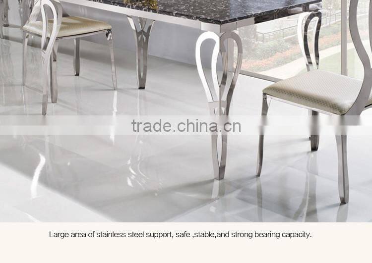 TH288 Dining Room Marble top fashion design table