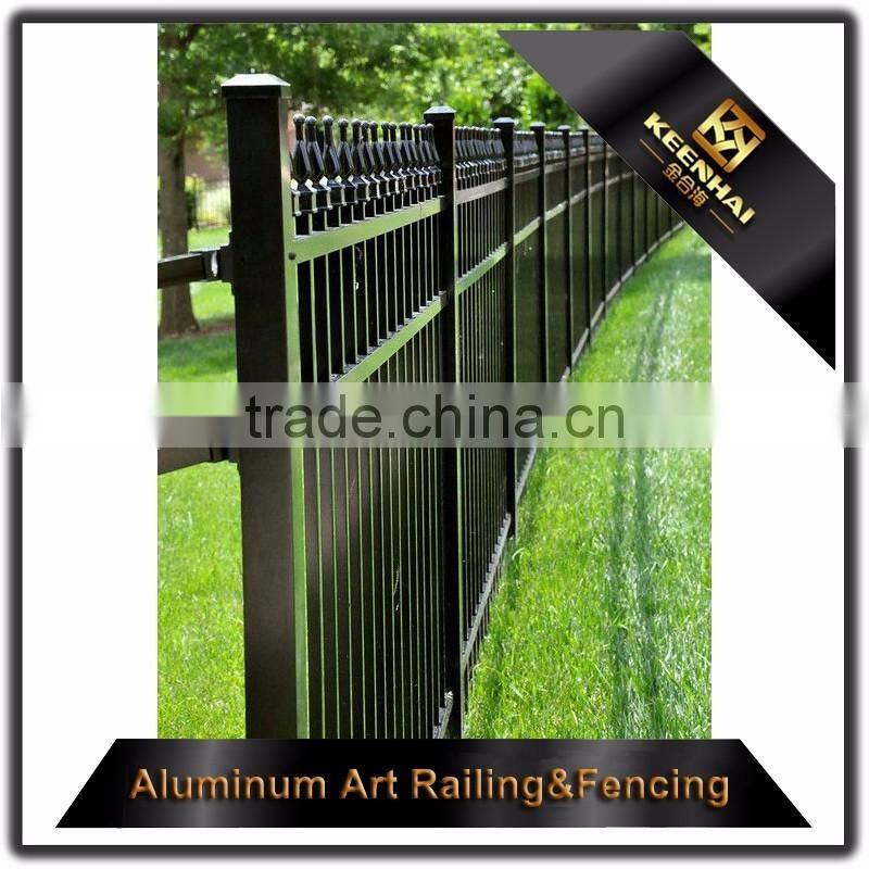 Color Powder Coated Cast Aluminum Villa Outdoor Garden Fencing