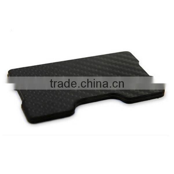 Alibaba real carbon fiber minimalist wallet money clip