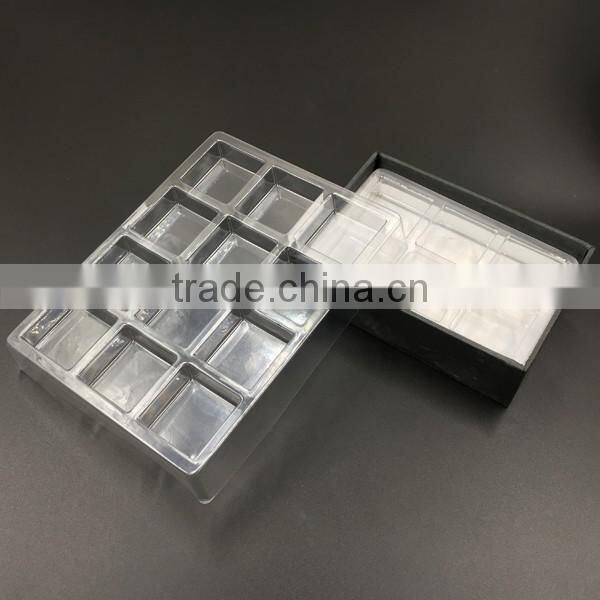 Clear blister plastic macaron tray,Clear plastic blister tray for chocolate