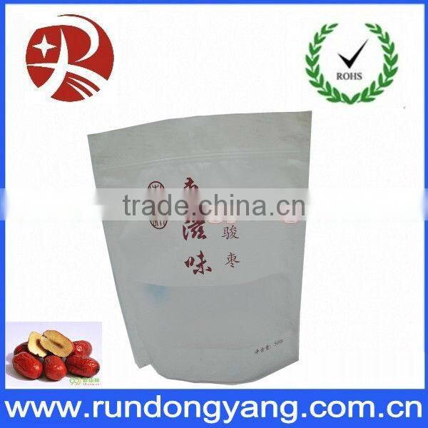 Customized plastic bag food vacuum sealer for food