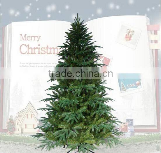 artificial xmas tree merry christmas PE/PVC factory decoration led christmas tree