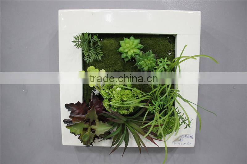 for home garden tiles deco 30*30*7cm paint color indoor artificial succlent boutique plant wall laminate combinations Ejq10 1205