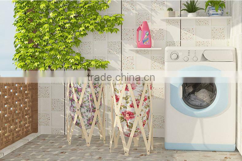 Laundry basket folding laundry basket cloth art large dirty clothes toy storage basket
