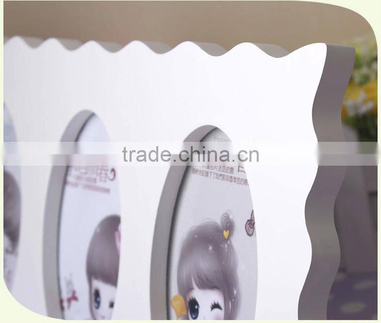 2016 lovely Wooden popular photo frame for kids