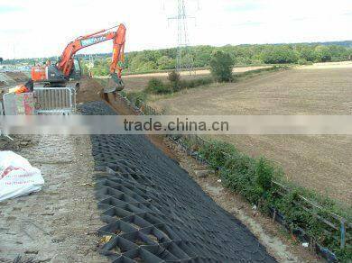 Slope stabilisation 75mm geocell