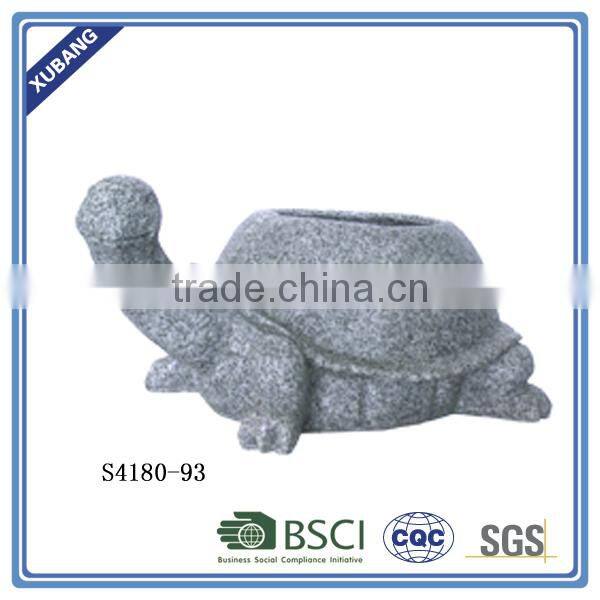 Cute Tortoise Sandstone Garden Pot Garden Planter Home Decoration