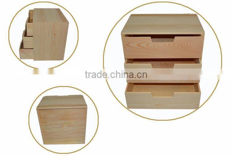 Living room furniture modern wooden drawer inserts with silk screen printed logo