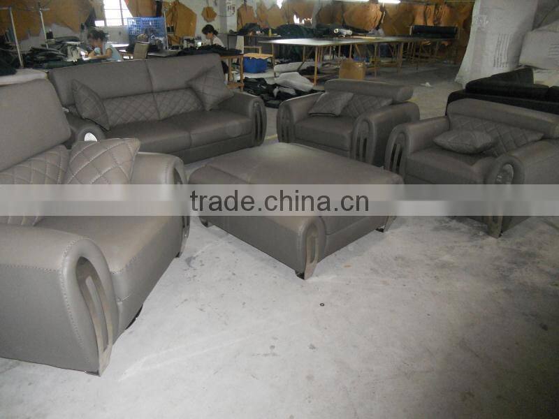 JR8033 elegant chic contemporary brown coffee cow leather L shape living room luxury sofa set home furniture new alibaba design