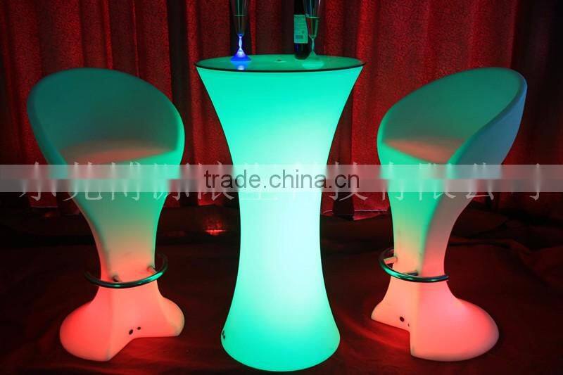 light up coffee table/light up cocktail table/light up bar cuboid table
