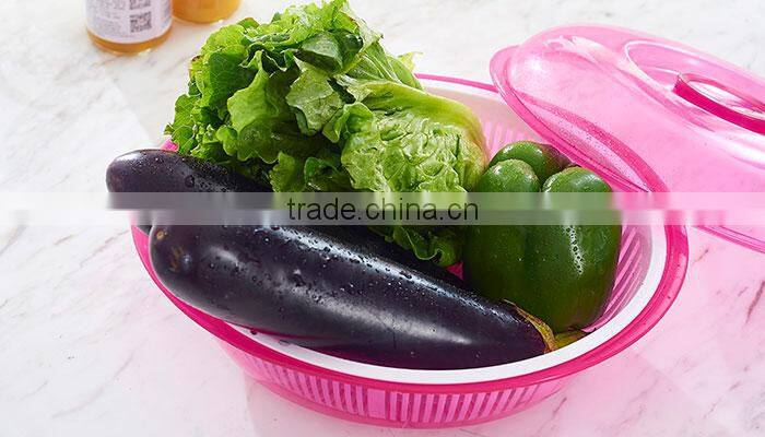 water drain vegetable plastic rice washing basket washing fruit basket