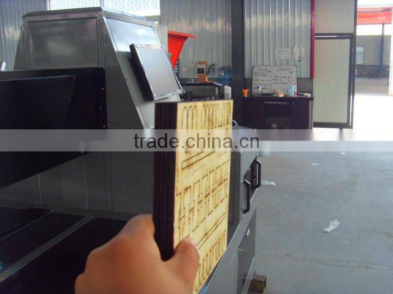 350w co2 laser die cutting machine