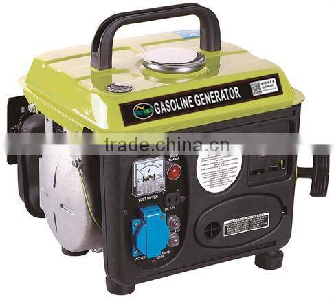 new design with AC and 12VDC hot sale small power 950 portable petrol generator