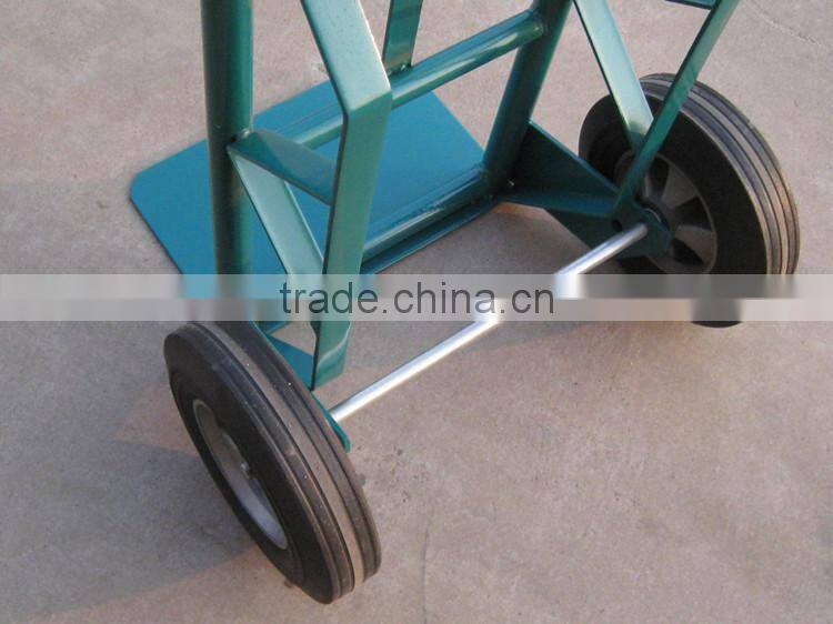 made in china qingdao solid wheel heavy duty hand truck
