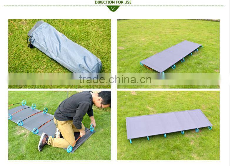 New hot foldable camping/ garden leisure bed outdoor light bed