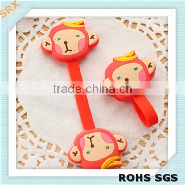 High quality discounting custom monkey earphone cable winder