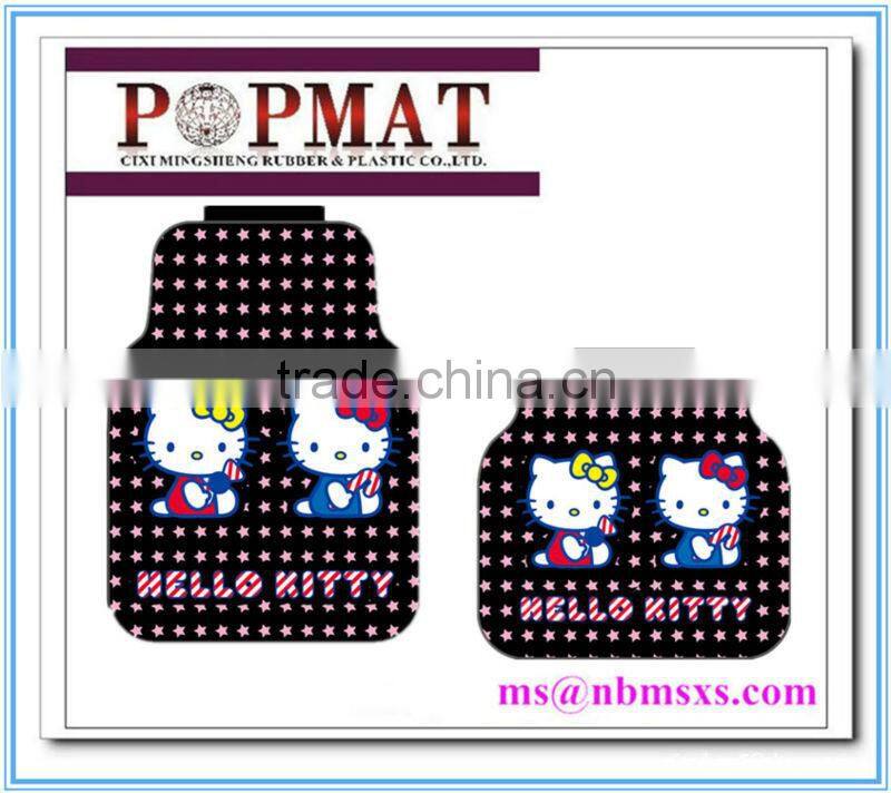 2015 new style high quality 3D PVC car floor mat