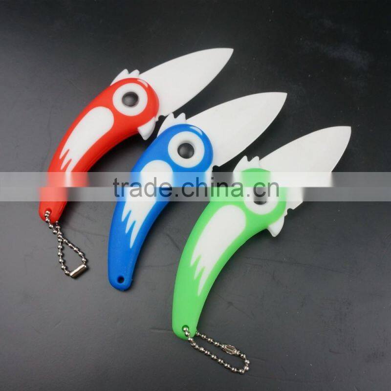 71001 Bird Folding Mini Ceramic Knife Kitchen Tool Vegetable Fruit Knives