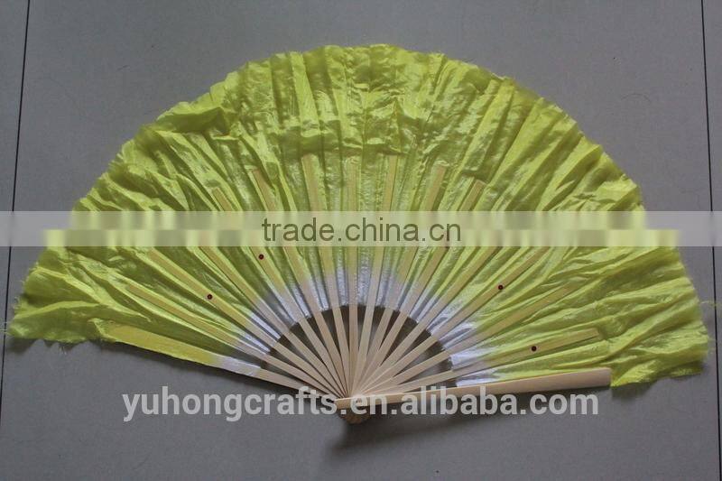 Chinese silk belly dance fan for ladies