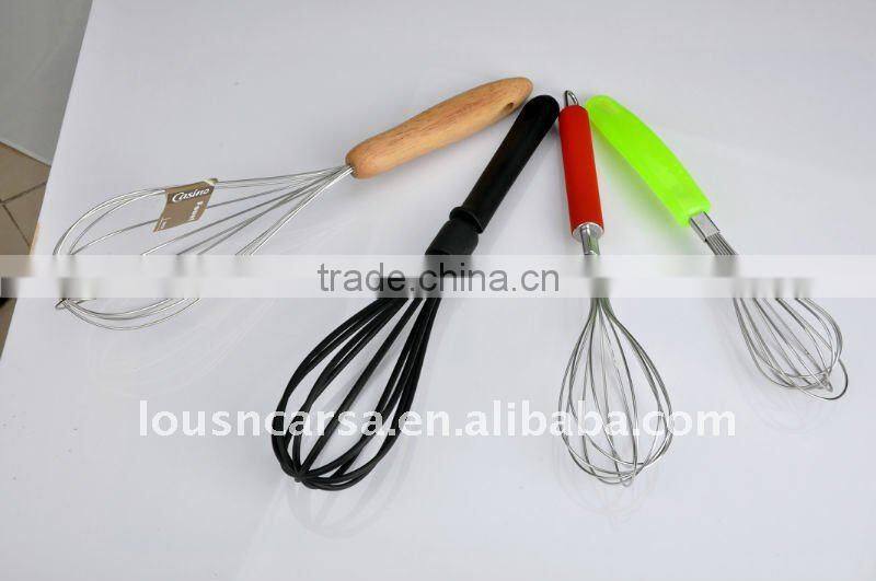 hot sale .fastion colourful whisk&kitchen tools set./eggbeater