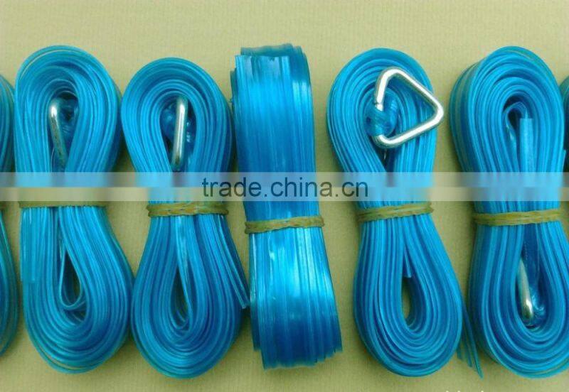 High tensile heavy duty polyester webbing strap with double J hook
