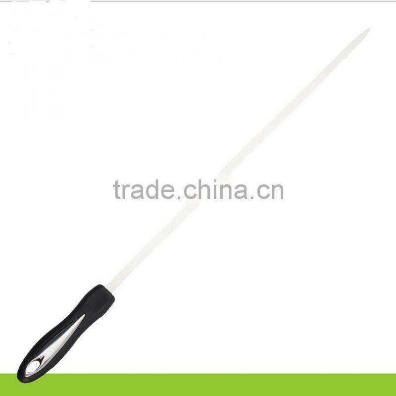 Food grade BBQ steak skewer/stick/pick/bbq rotating needle