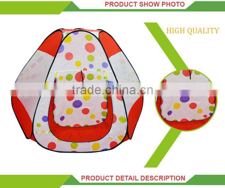 Wholesale child play house toys foldable tent for kid