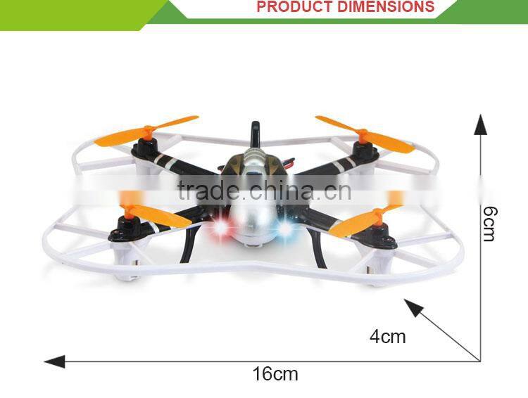 2.4G rc drone camera version 360 degrees rollover 4-axis aircraft