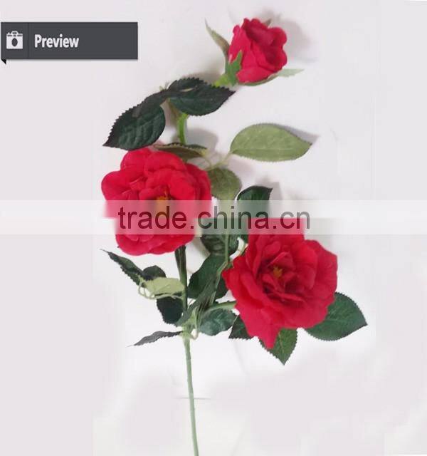 Artificial camellia flowers for home and floral decoration