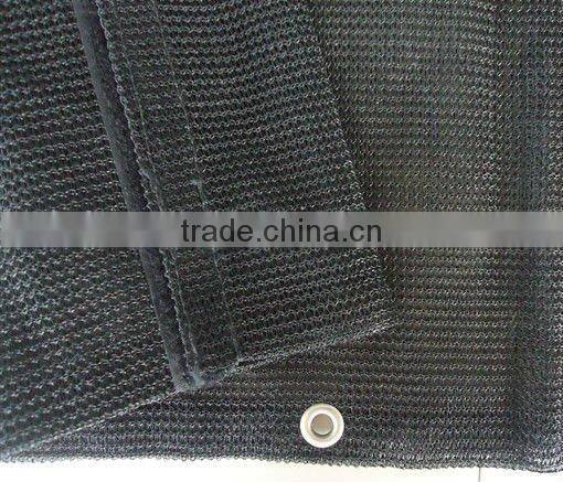 Knitted mesh truck tarp