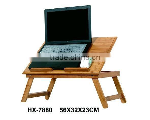 Cheap Small Modern Laptop Table Folding Bamboo Computer Desk For Bed