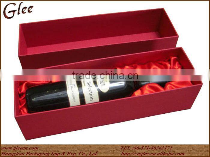 Excellent Card Board Wine Gift Box for Single Glasses