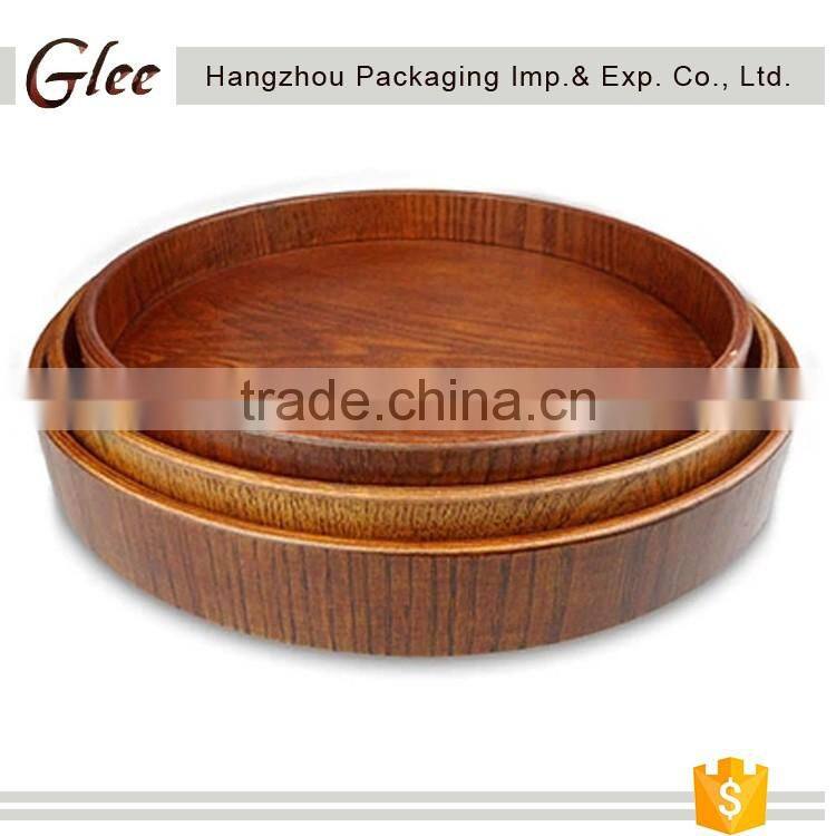 Custom huge engraved wooden tray